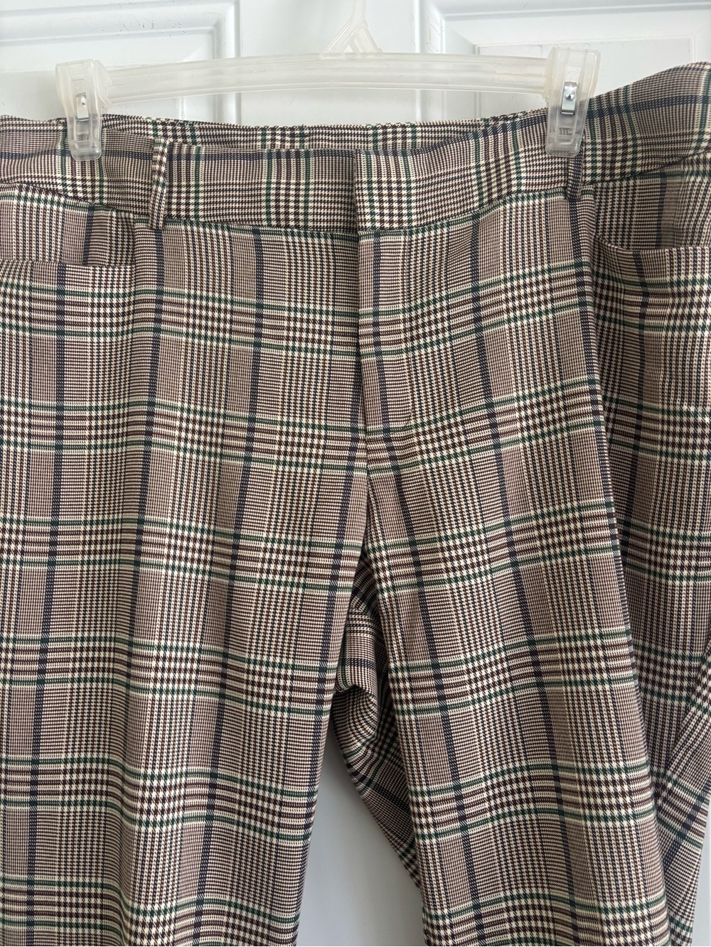 NWT Women’s Eloquii Plaid Dress Pants, Size 16 - Picture 3 of 12